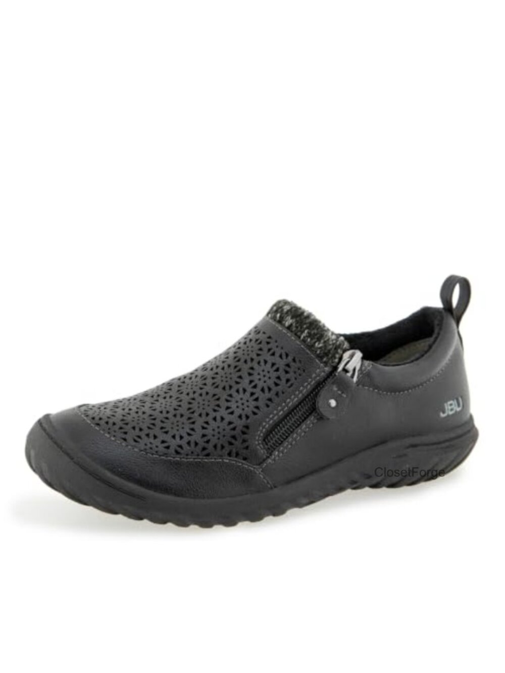 Women's JBU by Jambu Amber Oxford Flat Comfort Memory Foam Slip-On